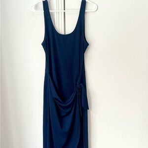 Classic Navy Blue Dress